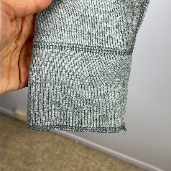 Abercrombie & Fitch Heather Gray Henley Top Size XL - Picture 7 of 11